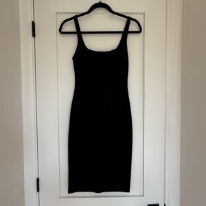 Zara Black Midi Dress